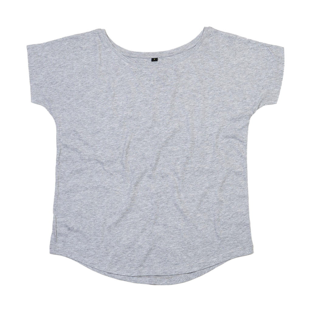  Womens Loose Fit T in Farbe Heather Grey Melange