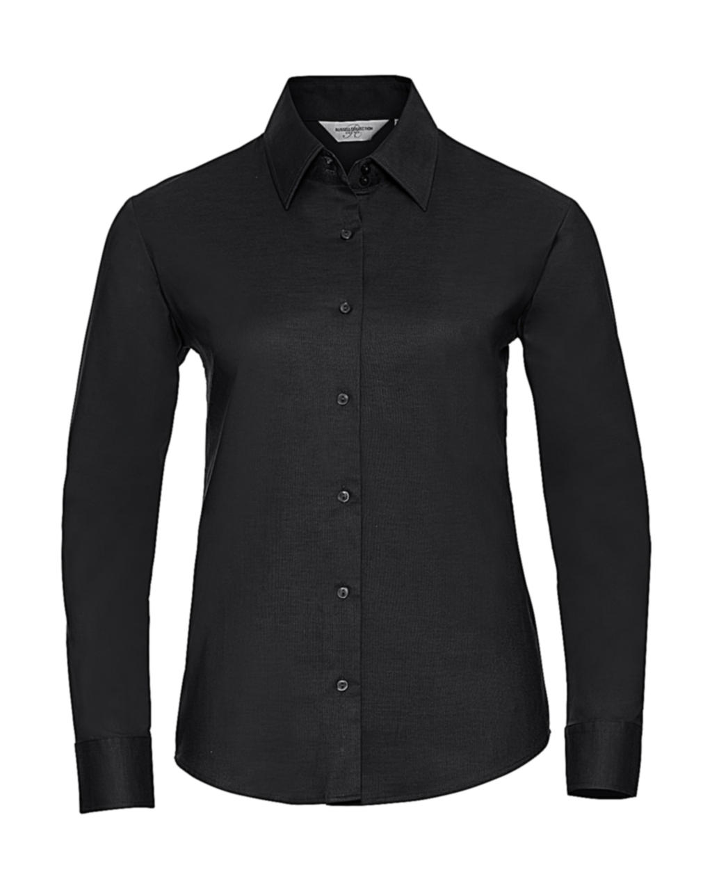  Ladies Classic Oxford Shirt LS in Farbe Black