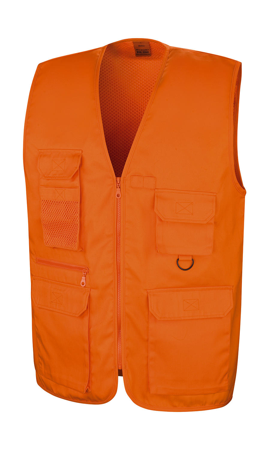  Safari Waistcoat in Farbe Orange