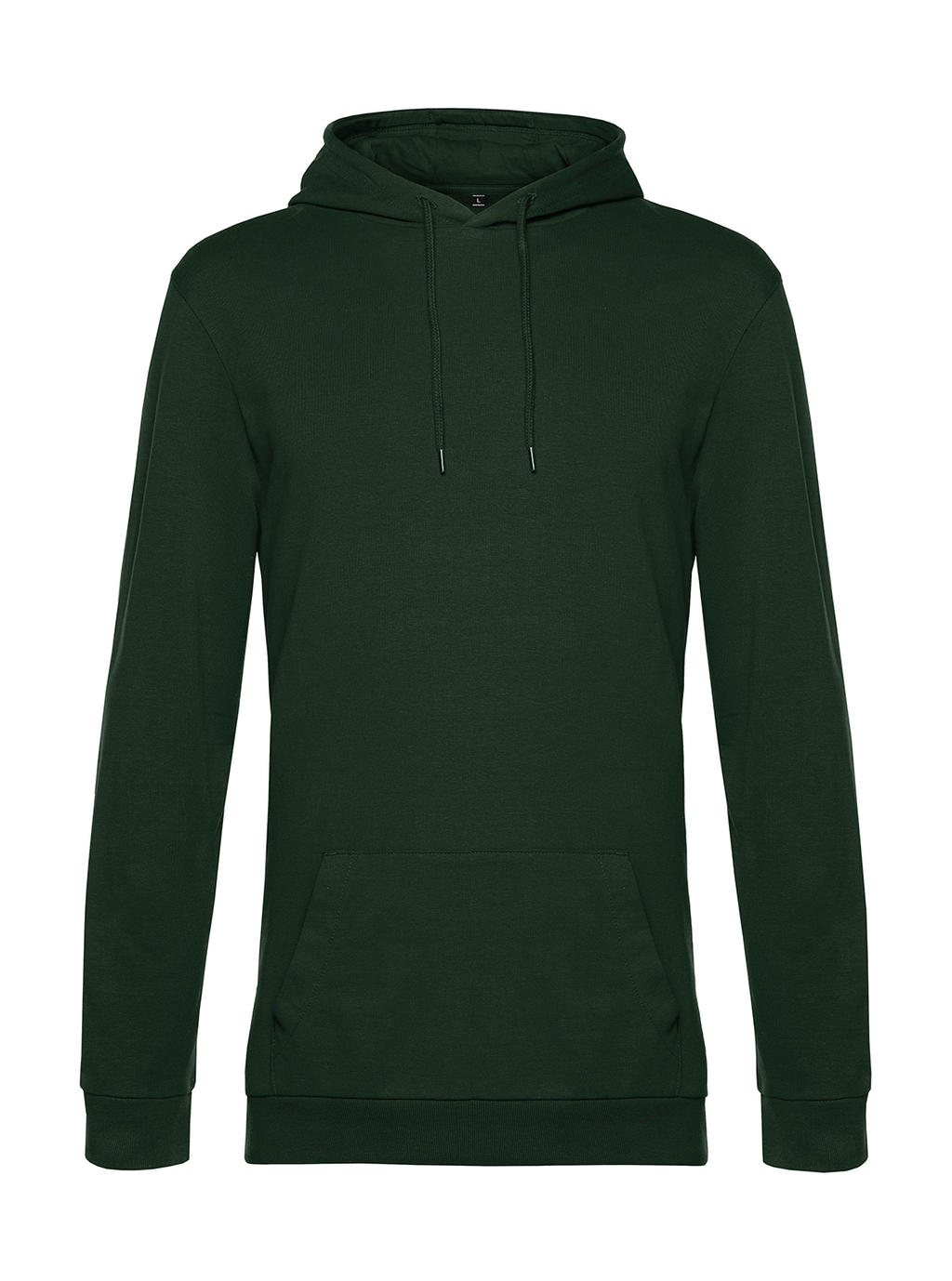  #Hoodie French Terry in Farbe Forest Green