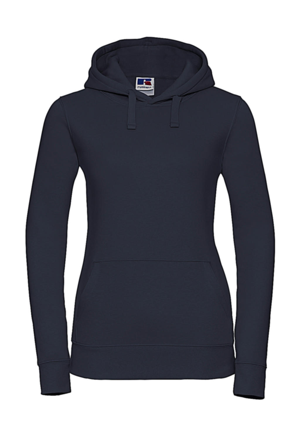  Ladies Authentic Hooded Sweat in Farbe French Navy