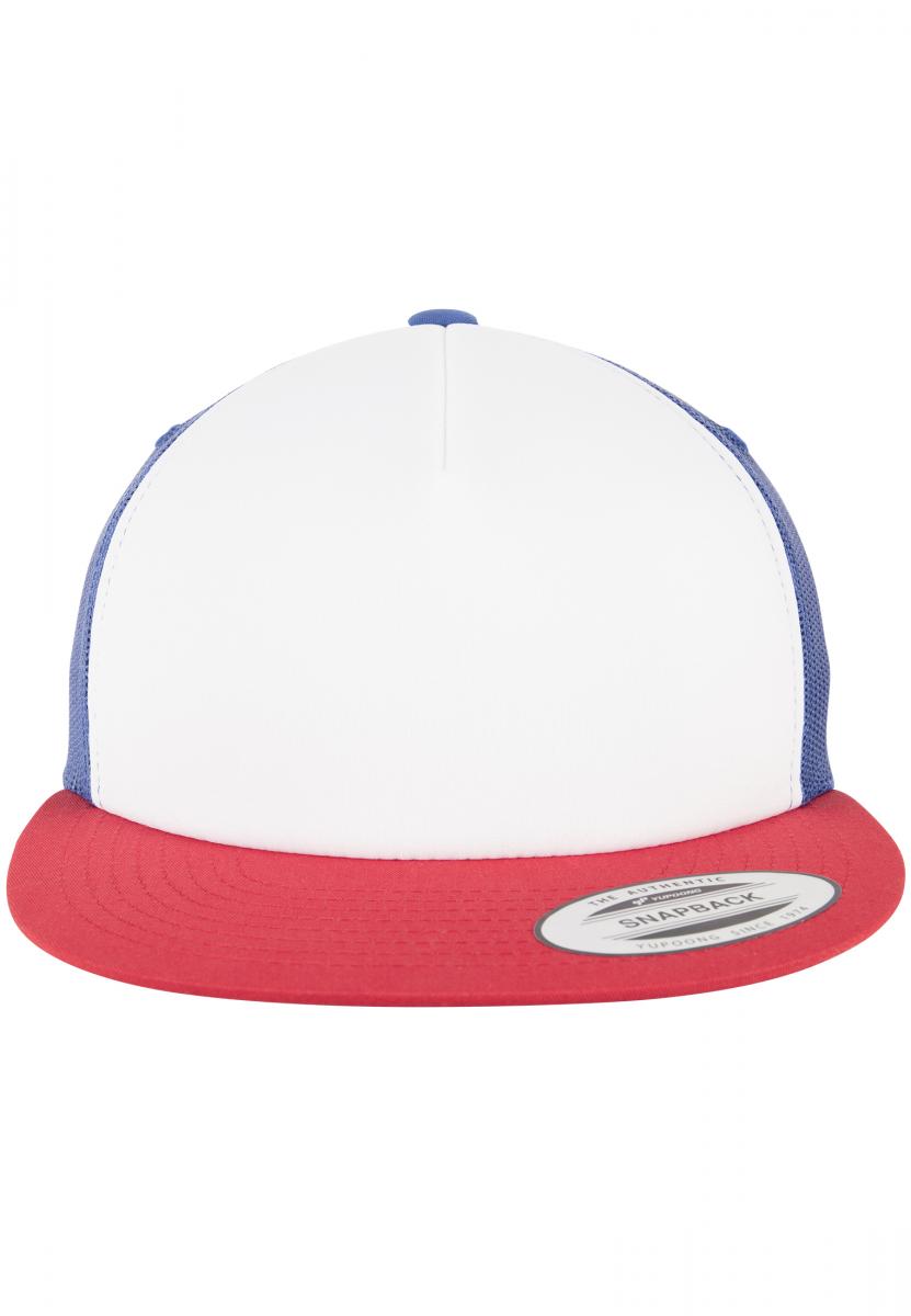 Trucker Foam Trucker with White Front in Farbe red/wht/royal