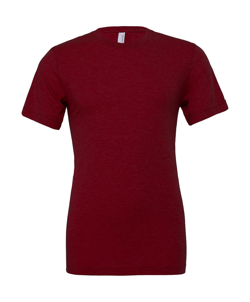  Unisex Triblend Short Sleeve Tee in Farbe Cardinal Triblend