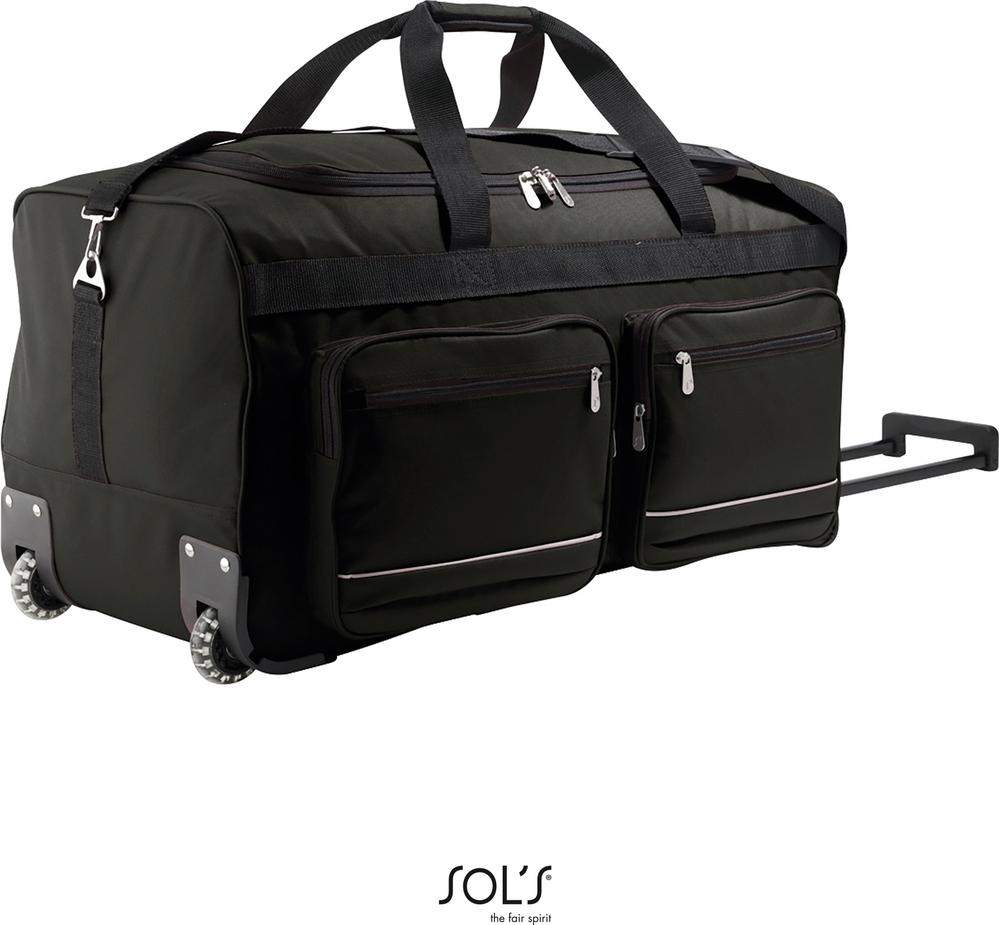 Taschen Voyager Reisetasche Aus Polyester 600d in Farbe black