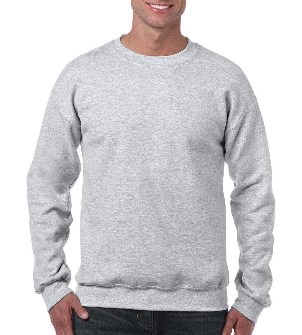  Heavy Blend Adult Crewneck Sweat in Farbe Ash Grey