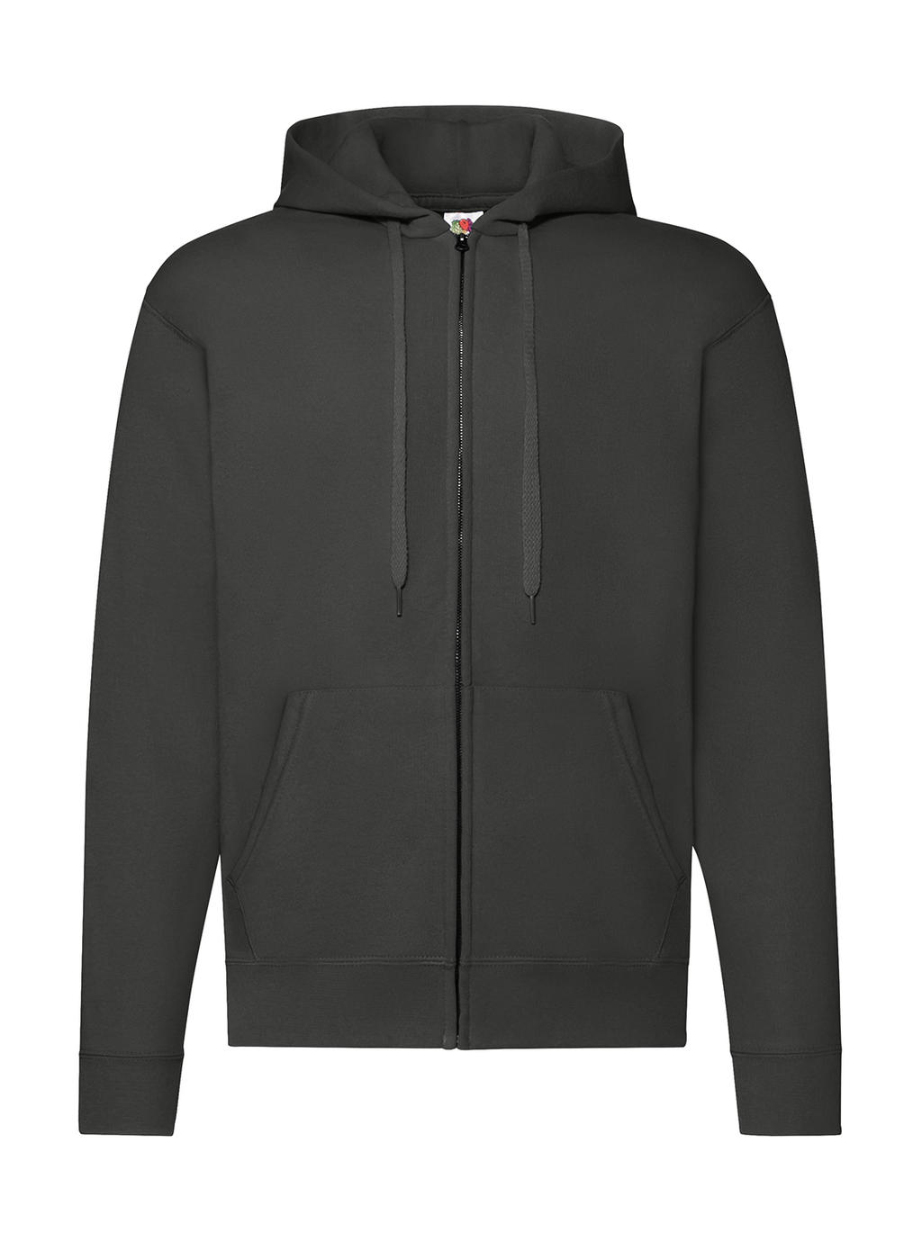  Classic Hooded Sweat Jacket in Farbe Light Graphite