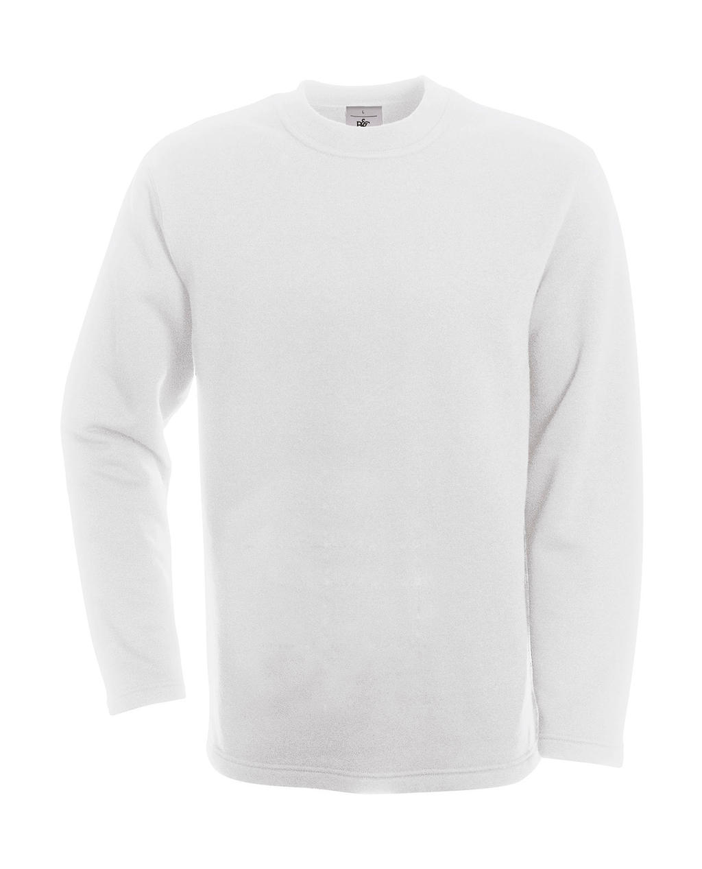  Open Hem Sweatshirt in Farbe White