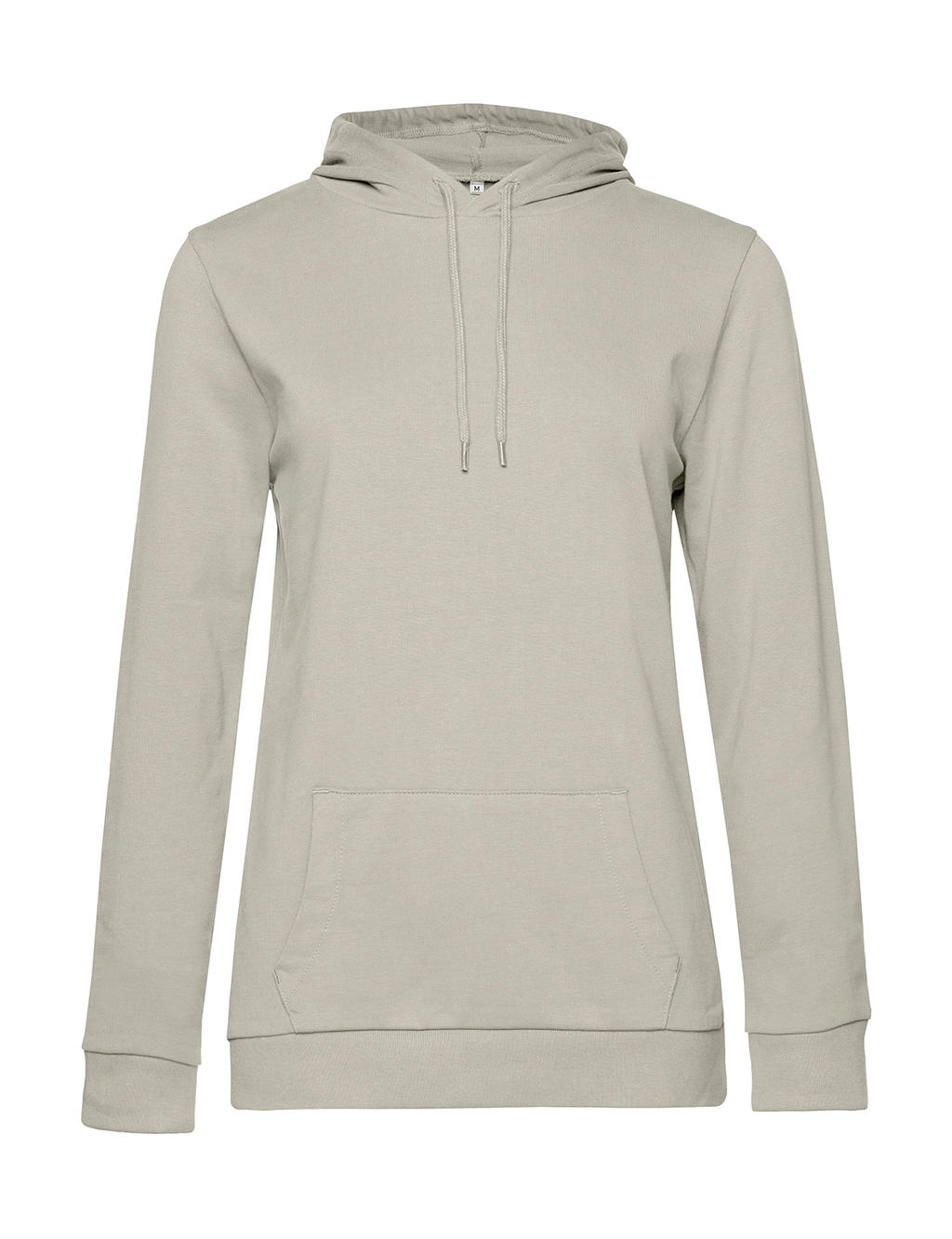  #Hoodie /women French Terry in Farbe Grey Fog
