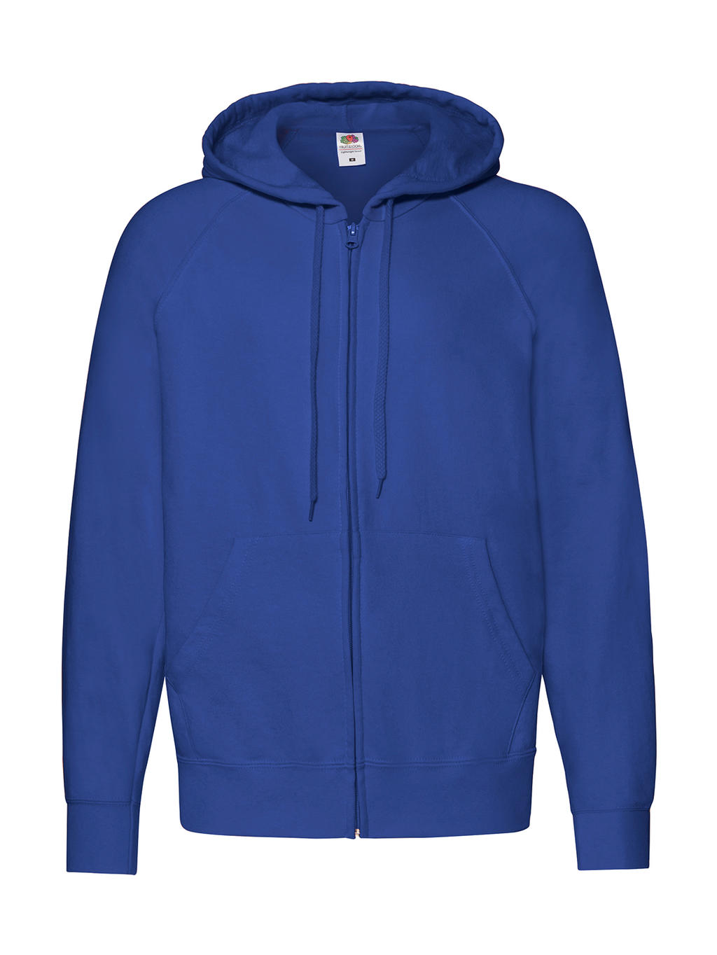  Lightweight Hooded Sweat Jacket in Farbe Royal