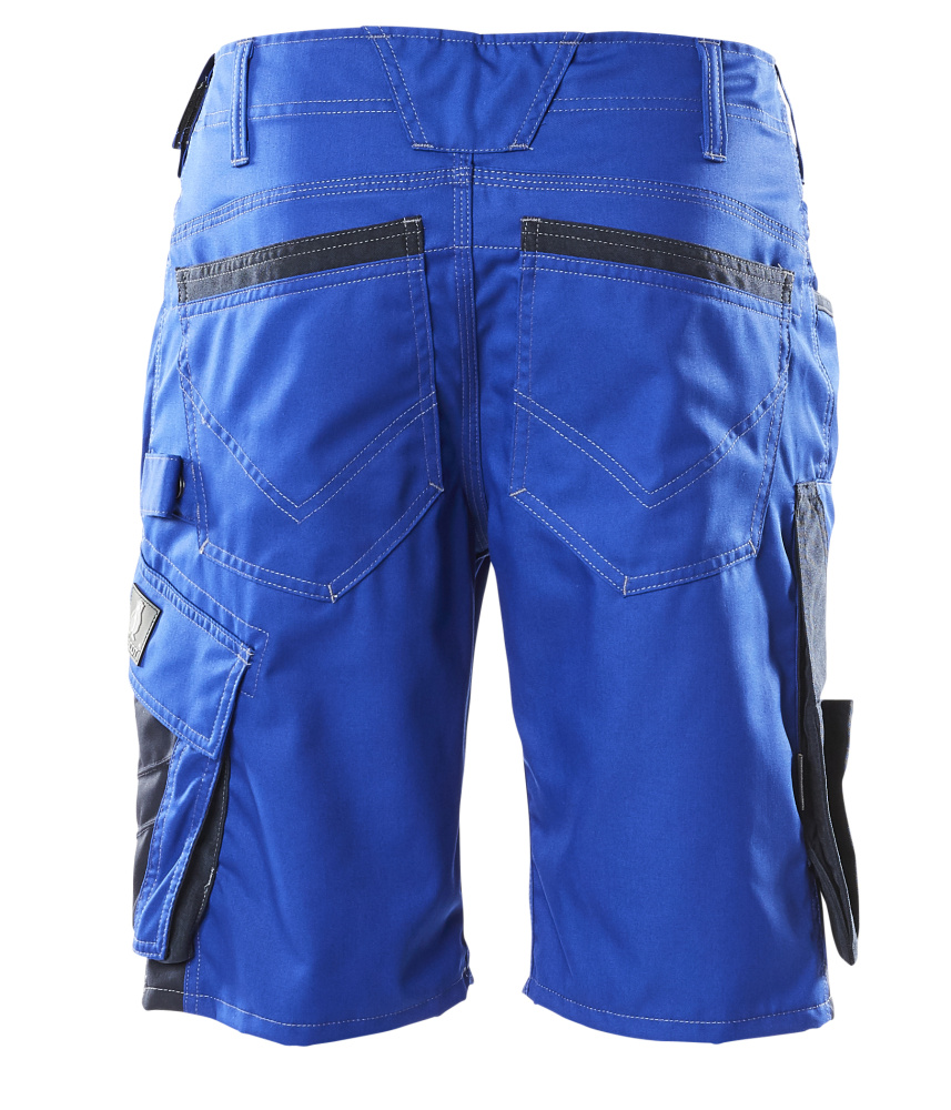 Shorts UNIQUE Shorts in Farbe Kornblau/Schwarzblau
