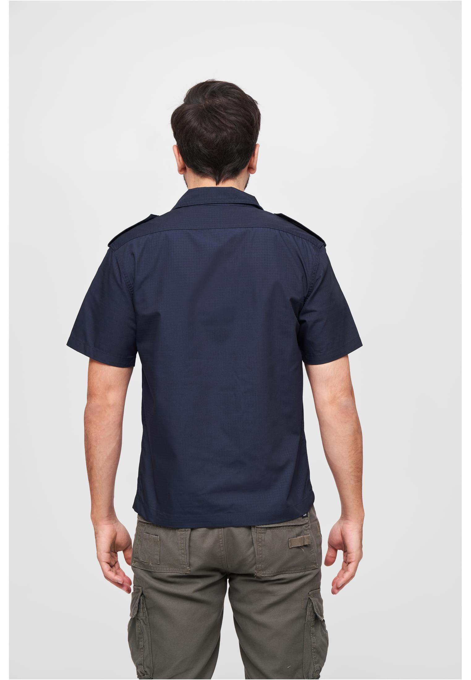 Hemden US Shirt Ripstop shortsleeve in Farbe navy