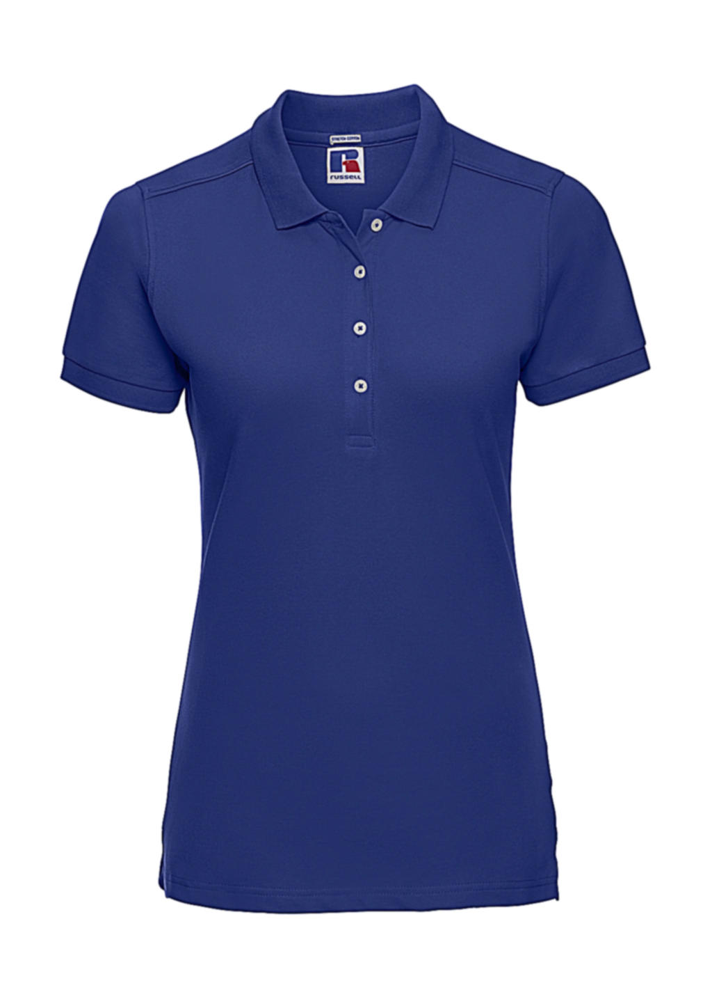  Ladies Fitted Stretch Polo in Farbe Bright Royal