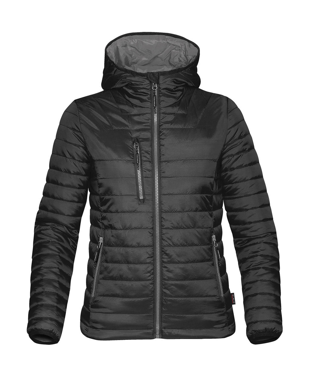  Womens Gravity Thermal Jacket in Farbe Black/Charcoal