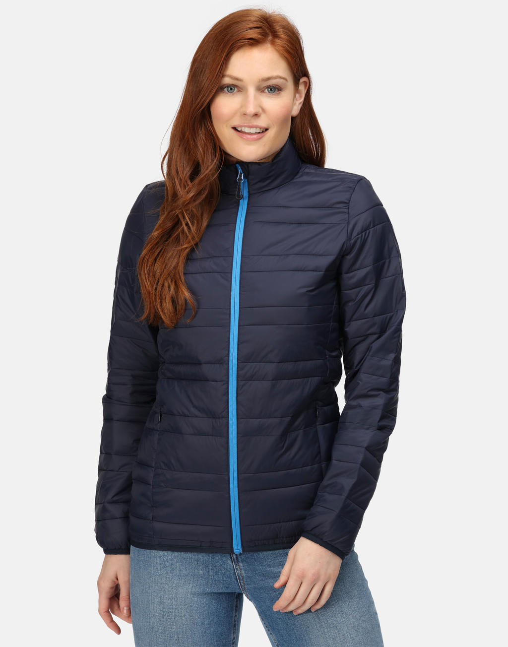  Womens Firedown Down-Touch Jacket in Farbe Black/Black