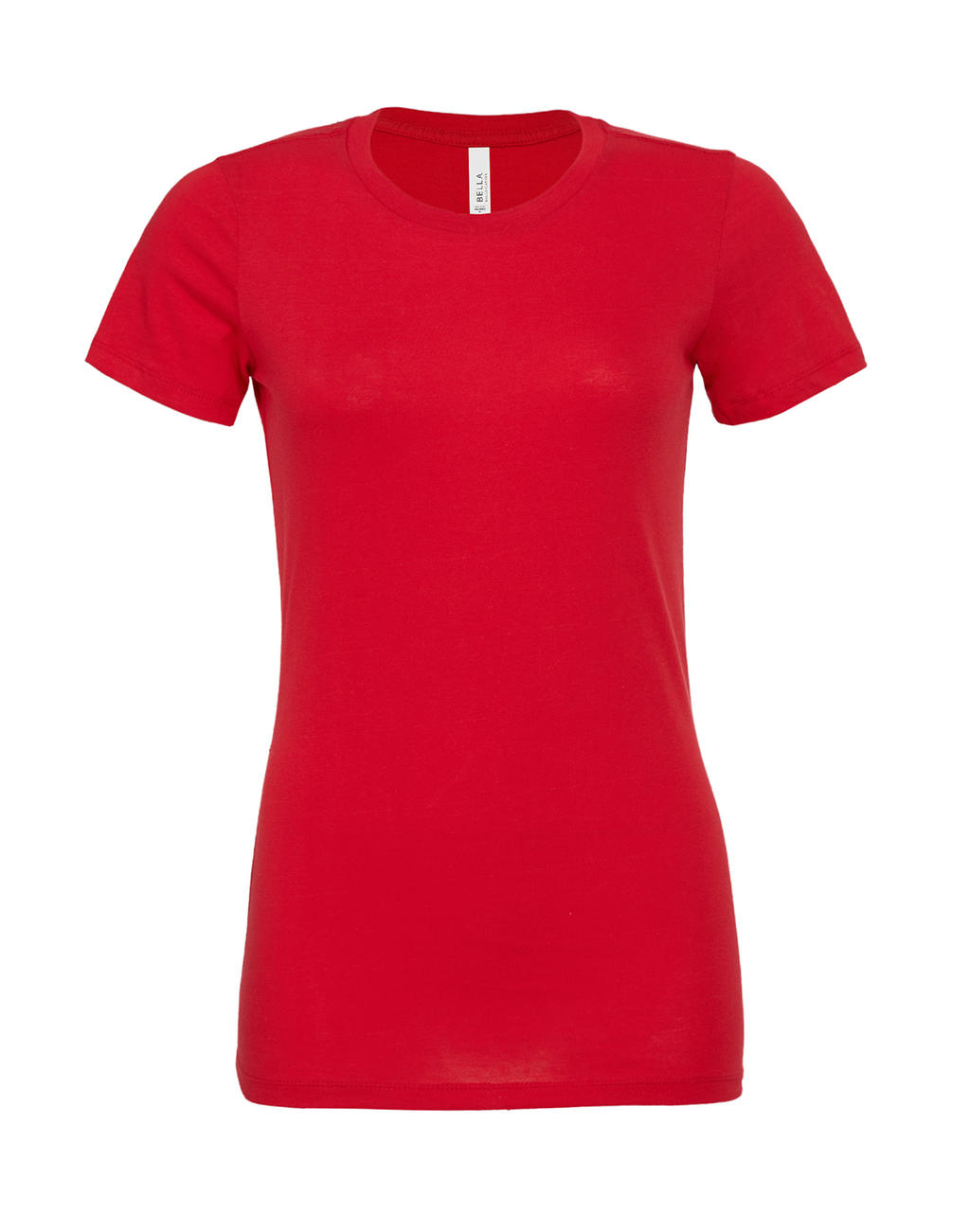  Womens Relaxed Jersey Short Sleeve Tee in Farbe Red