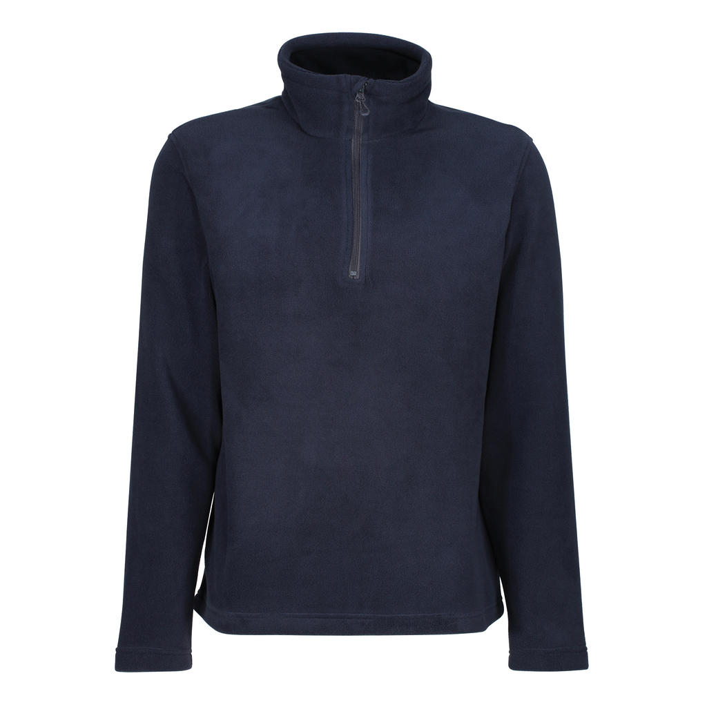  Honestly Made Recycled Half Zip Fleece in Farbe Navy