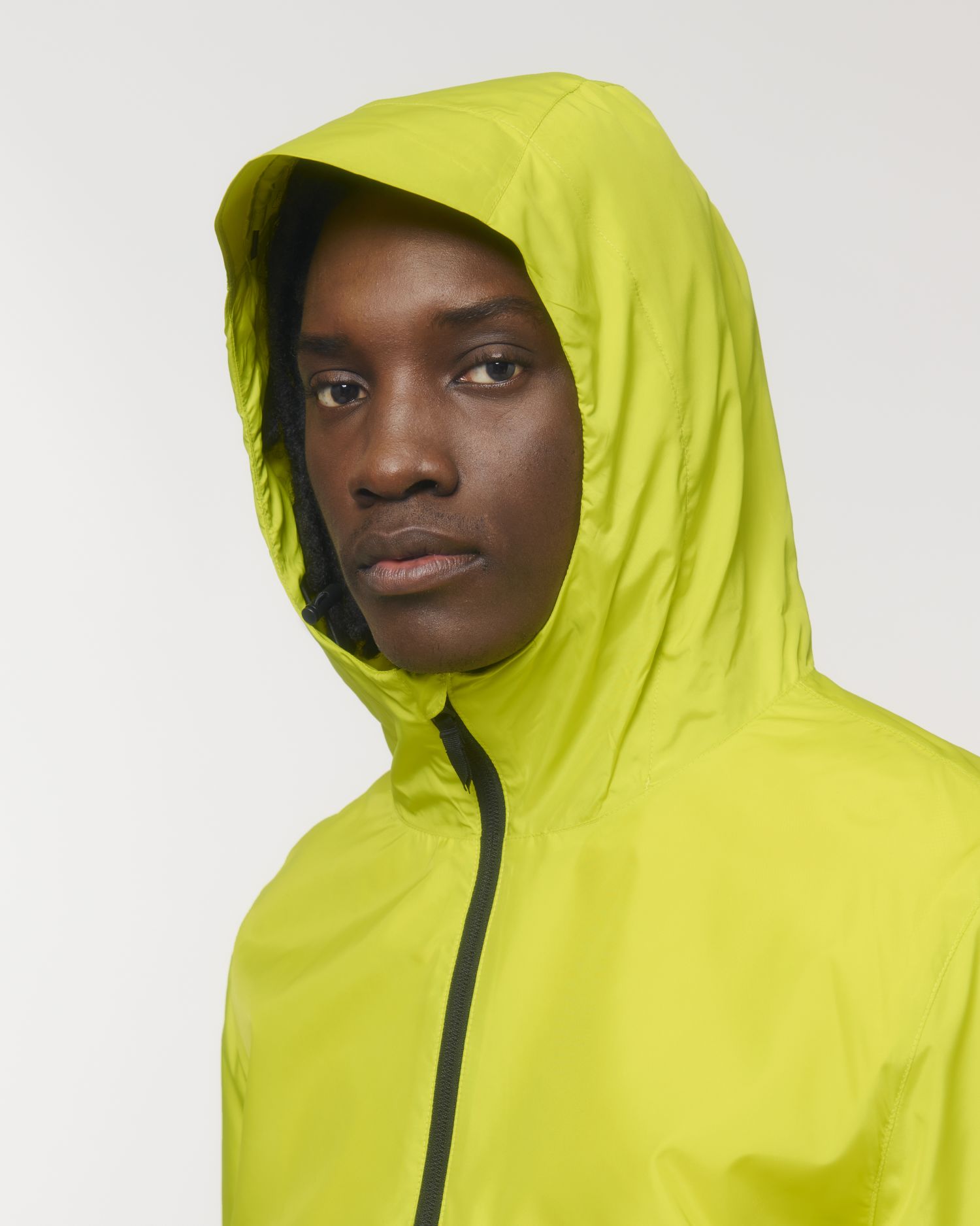 Non Padded Jacket Speeder in Farbe Lime Flash