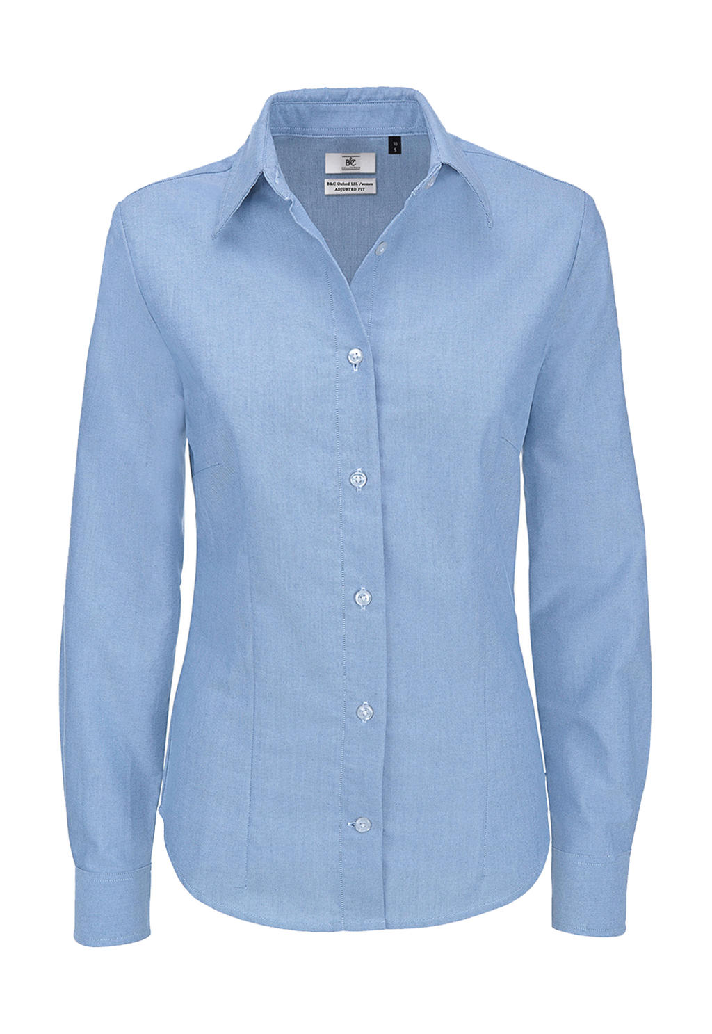  Oxford LSL/women Shirt in Farbe Oxford Blue