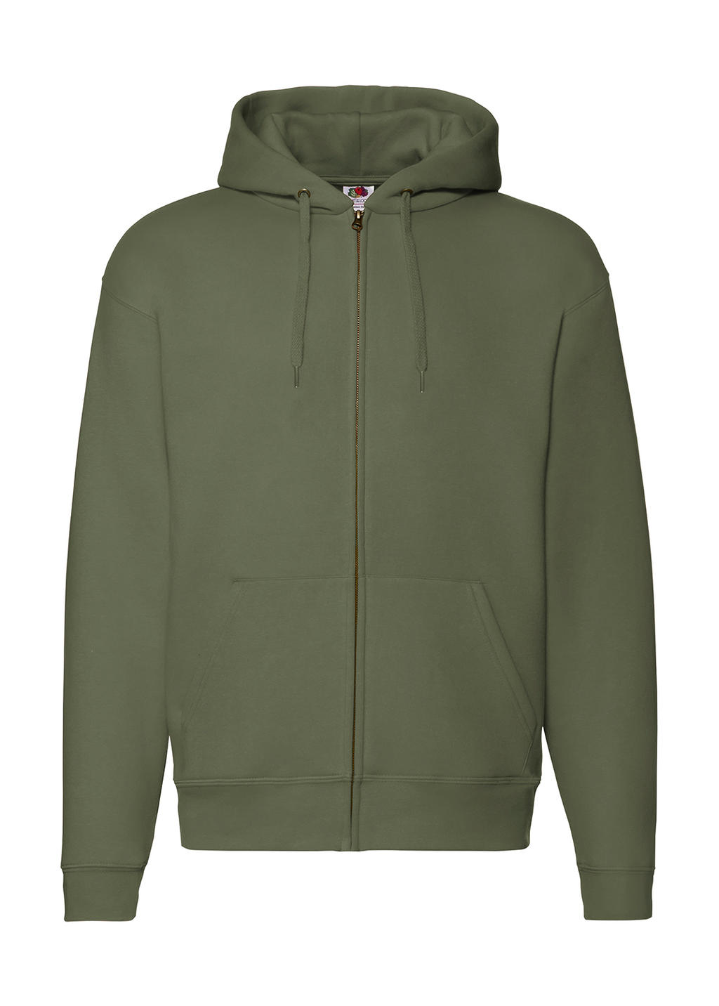  Premium Hooded Zip Sweat in Farbe Classic Olive