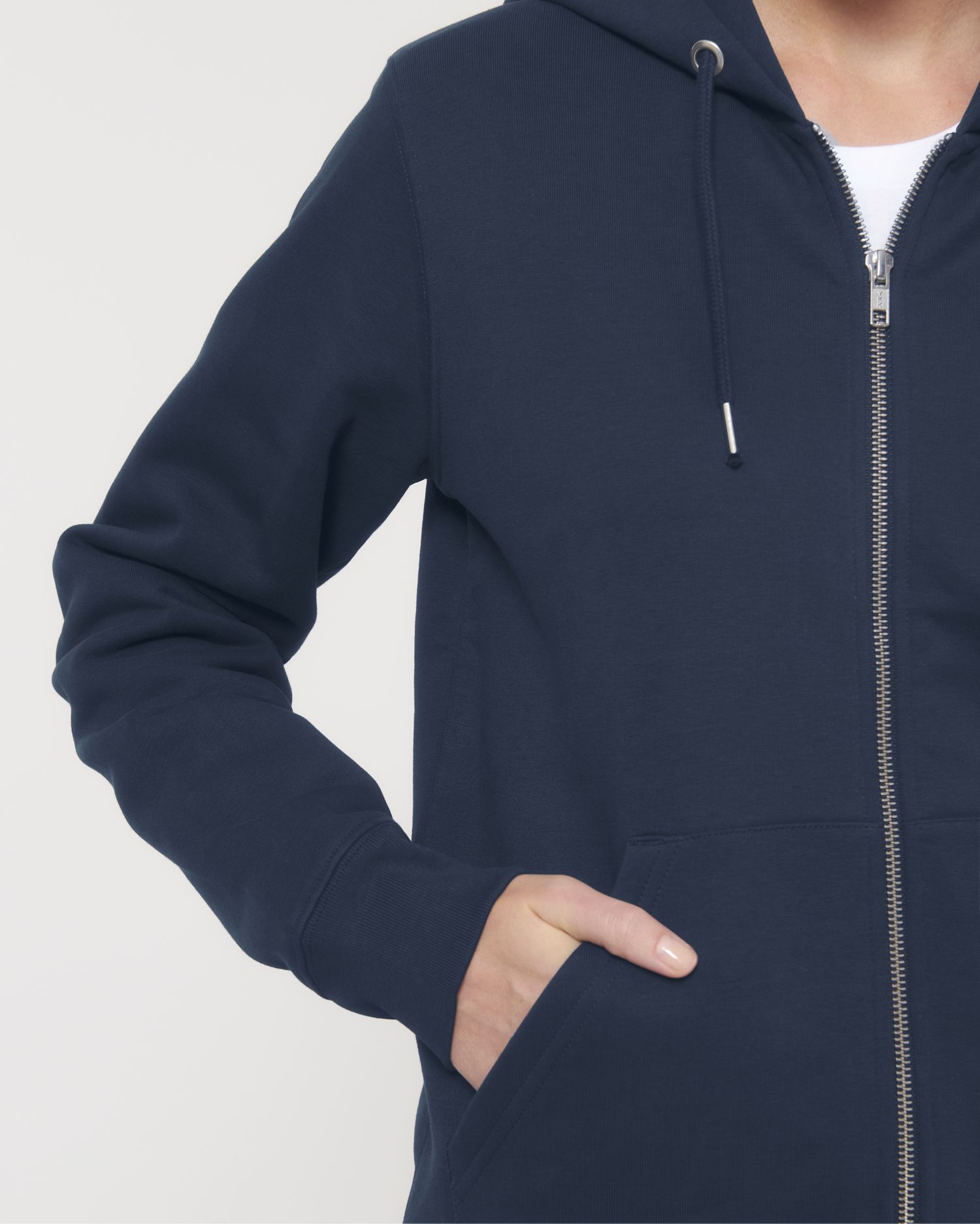 Zip-thru sweatshirts Stanley Cultivator in Farbe French Navy