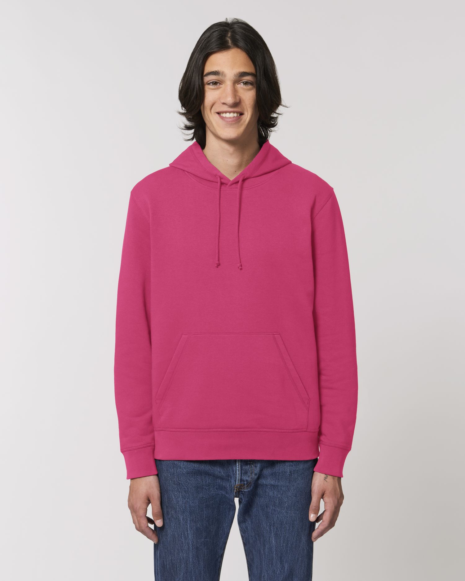 Hoodie sweatshirts Drummer in Farbe Raspberry