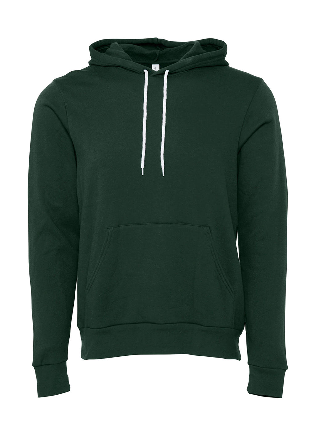  Unisex Poly-Cotton Pullover Hoodie in Farbe Forest