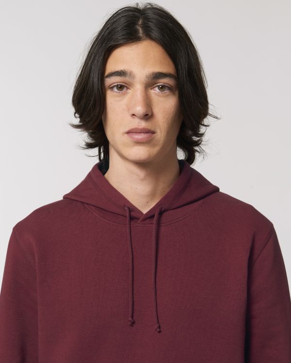 Hoodie sweatshirts Drummer in Farbe Burgundy