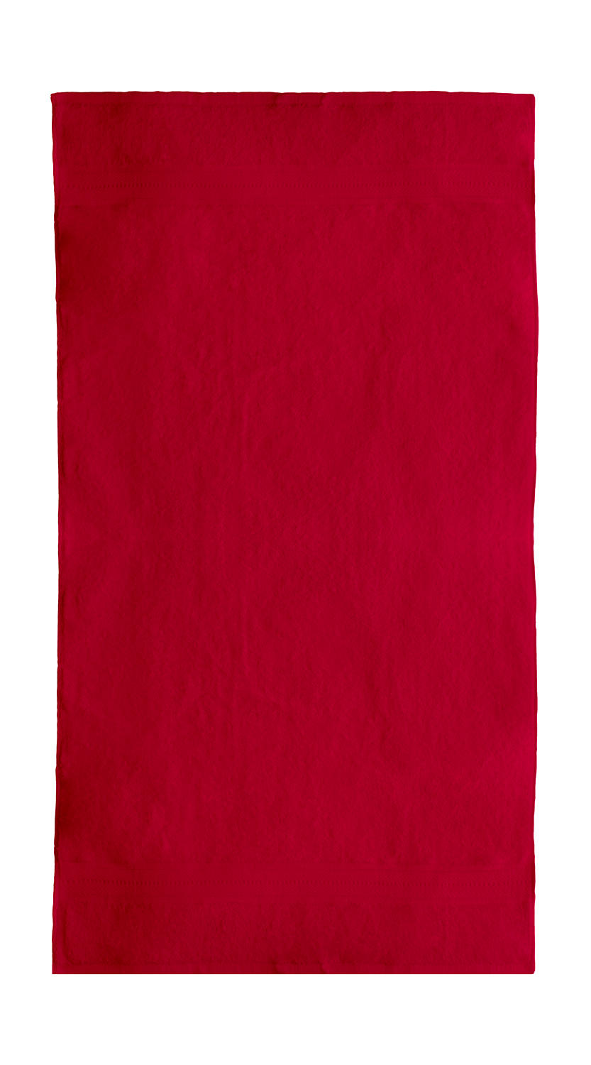  Rhine Bath Towel 70x140 cm in Farbe Red