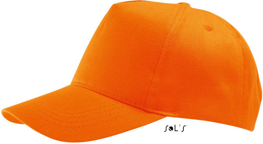 Caps & M??tzen Buzz 5 Panel Baseballcap in Farbe orange