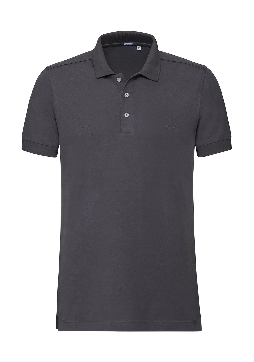  Mens Fitted Stretch Polo in Farbe Convoy Grey