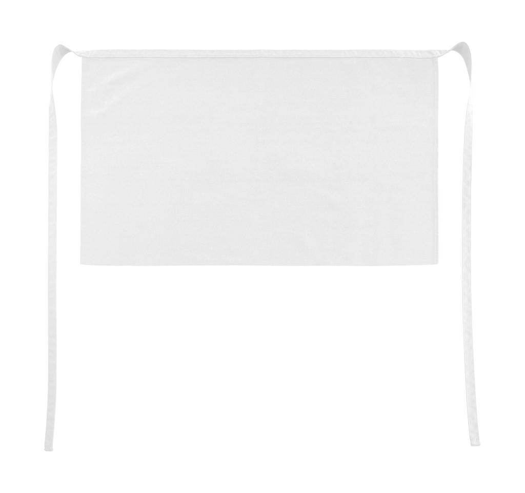  Brussels Short Bistro Apron in Farbe White