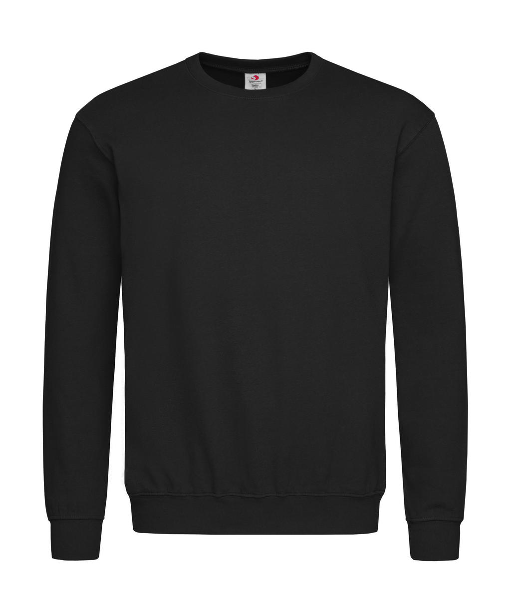  Unisex Sweatshirt Classic in Farbe Black Opal