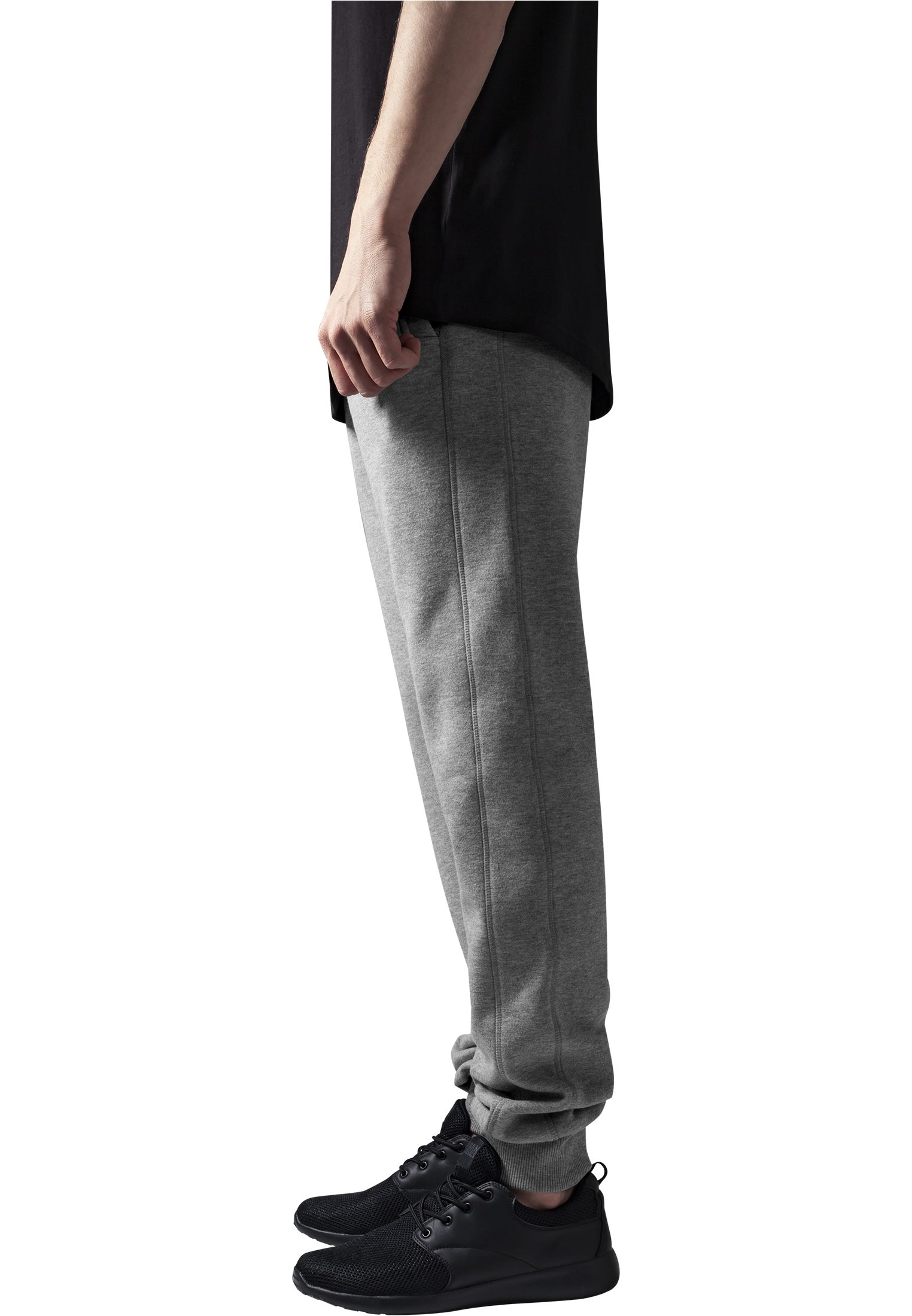 Sweatpants Straight Fit Sweatpants in Farbe grey