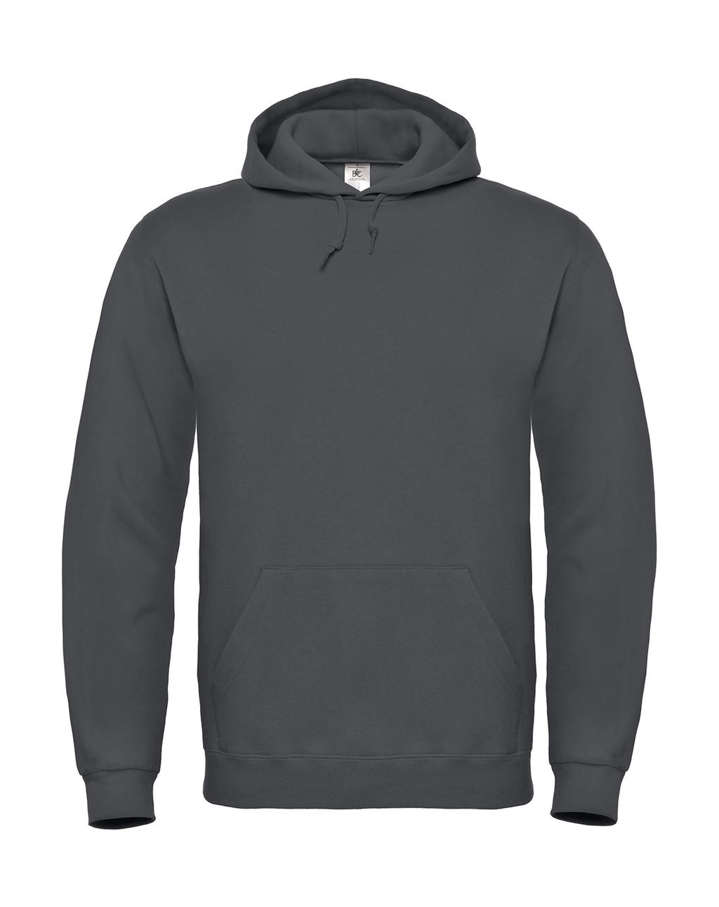  ID.003 Cotton Rich Hooded Sweatshirt in Farbe Anthracite
