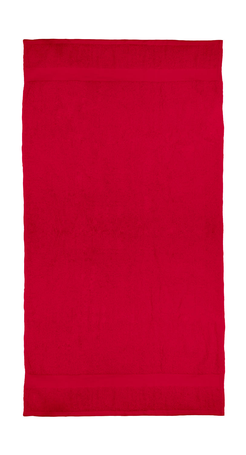  Seine Bath Towel 70x140cm in Farbe Red