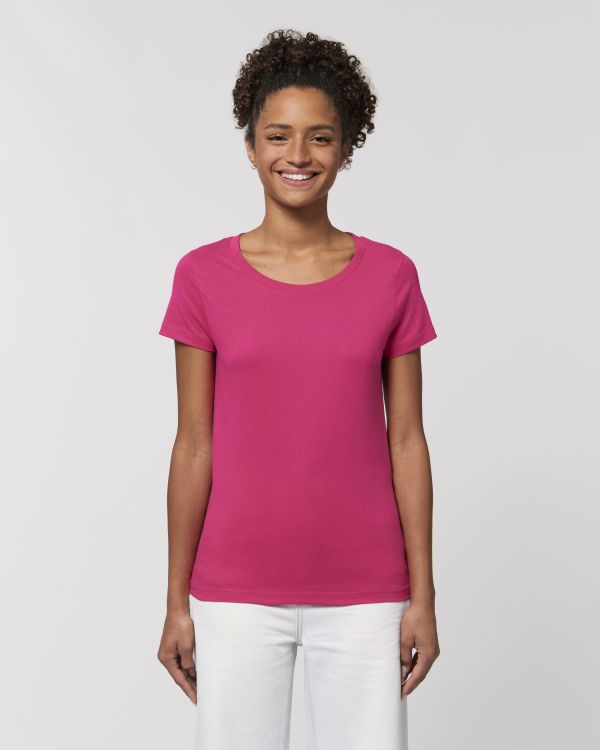 T-Shirt Stella Jazzer in Farbe Raspberry
