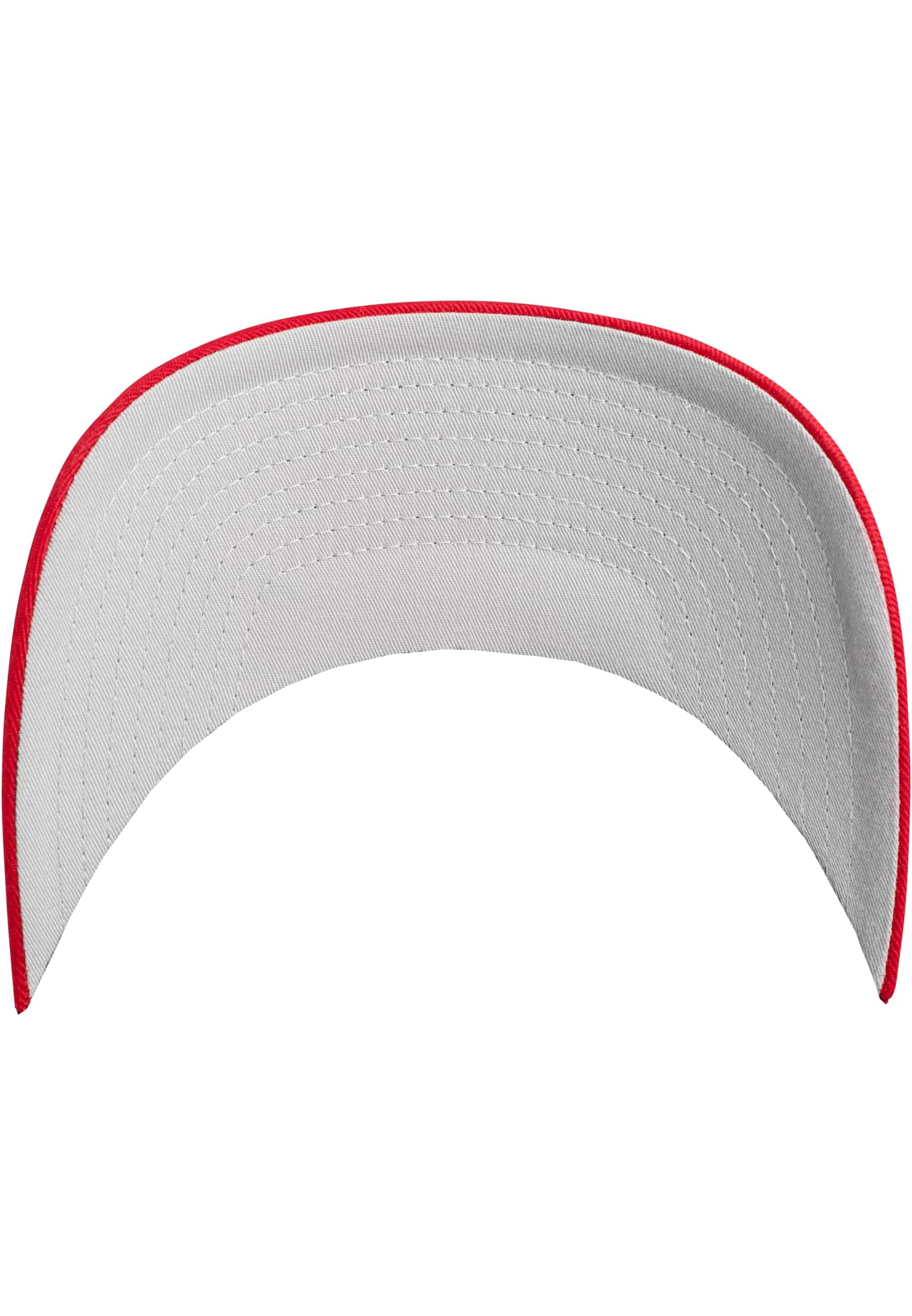  Fitted Baseball Cap in Farbe red