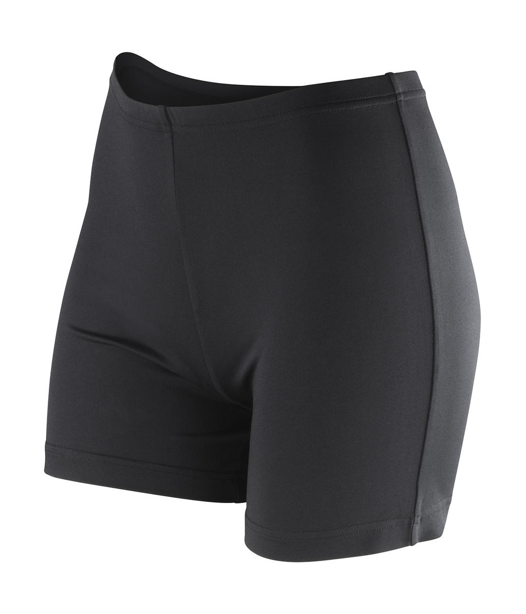  Womens Impact Softex? Shorts in Farbe Black