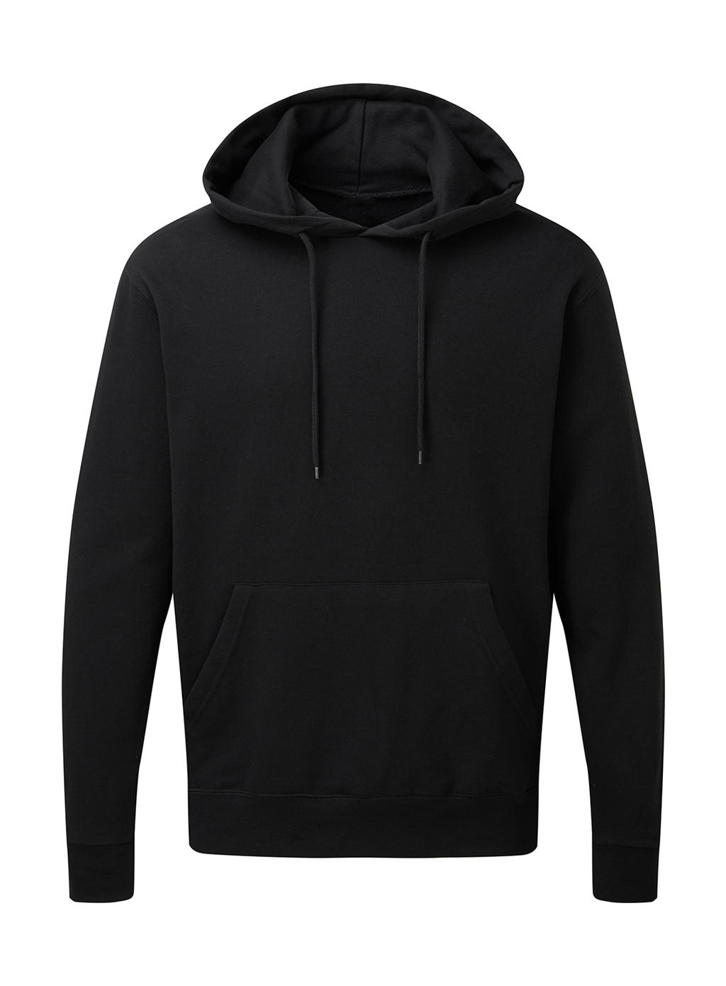  Mens Hooded Sweatshirt in Farbe Black