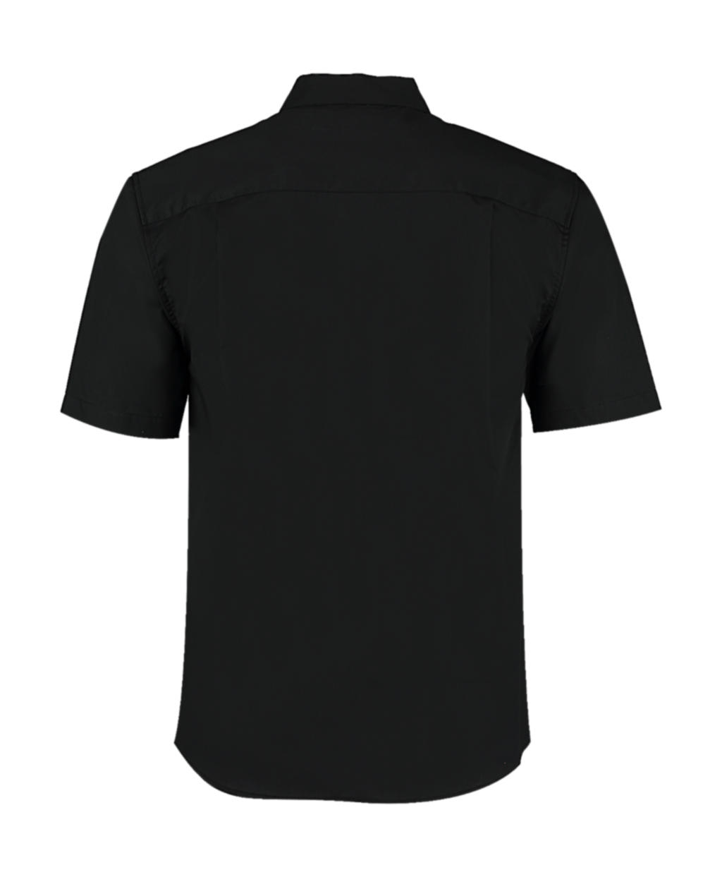  Tailored Fit Mandarin Collar Shirt SSL in Farbe Black