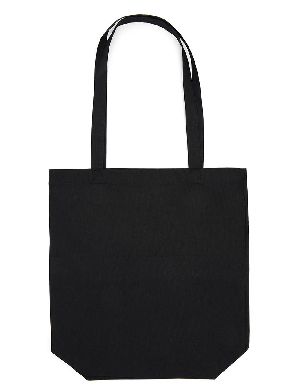  Cotton Bag LH with Gusset in Farbe Black