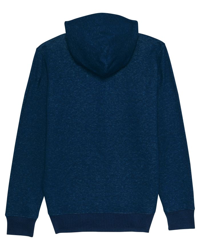 Zip-thru sweatshirts Stanley Cultivator in Farbe Black Heather Blue