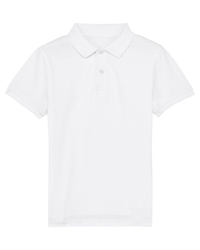 Kids Poloshirt Mini Sprinter in Farbe White