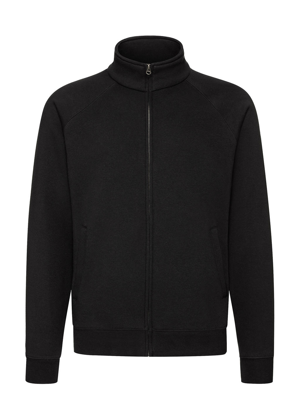  Premium Sweat Jacket in Farbe Black
