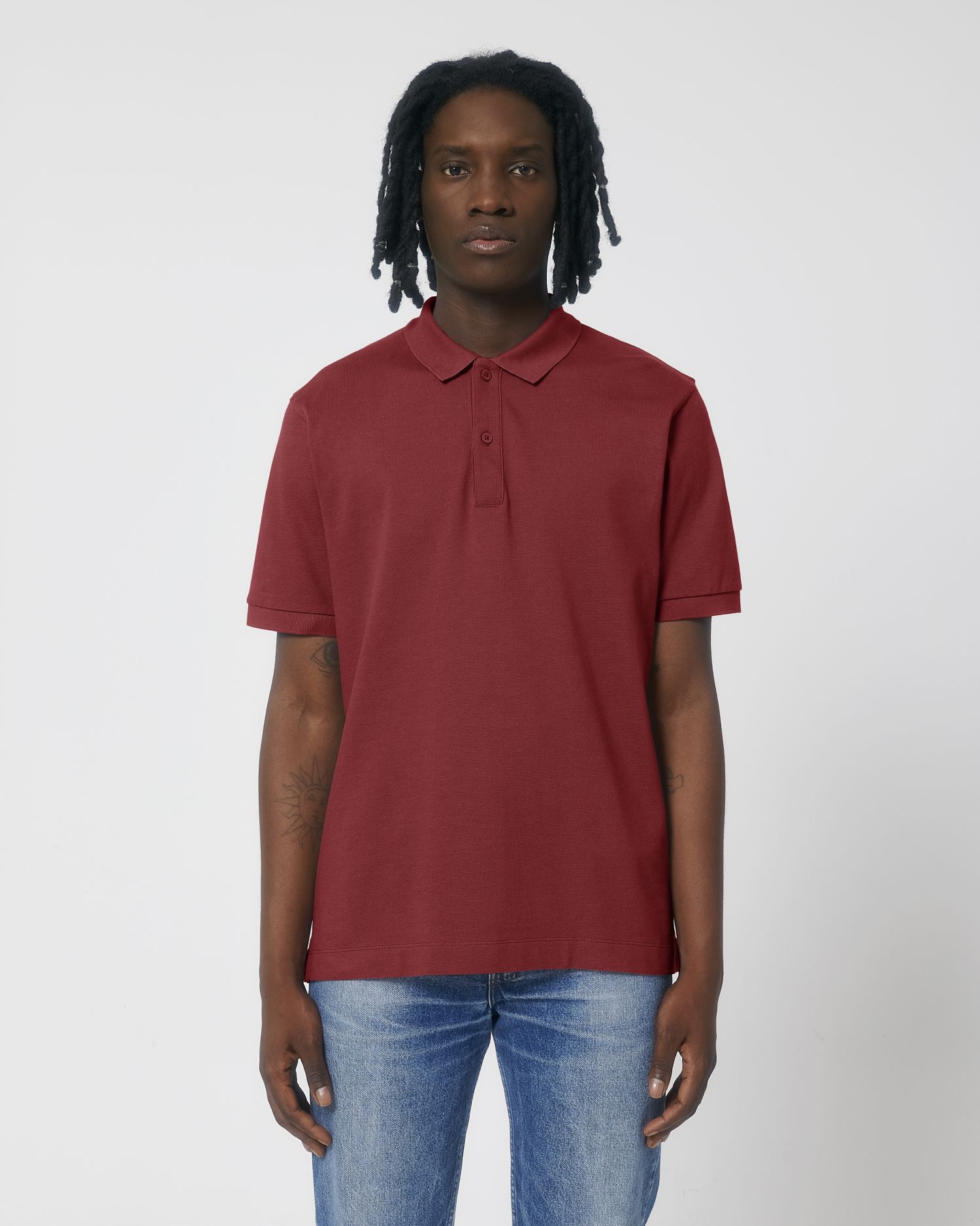 Poloshirts Prepster in Farbe Red Earth
