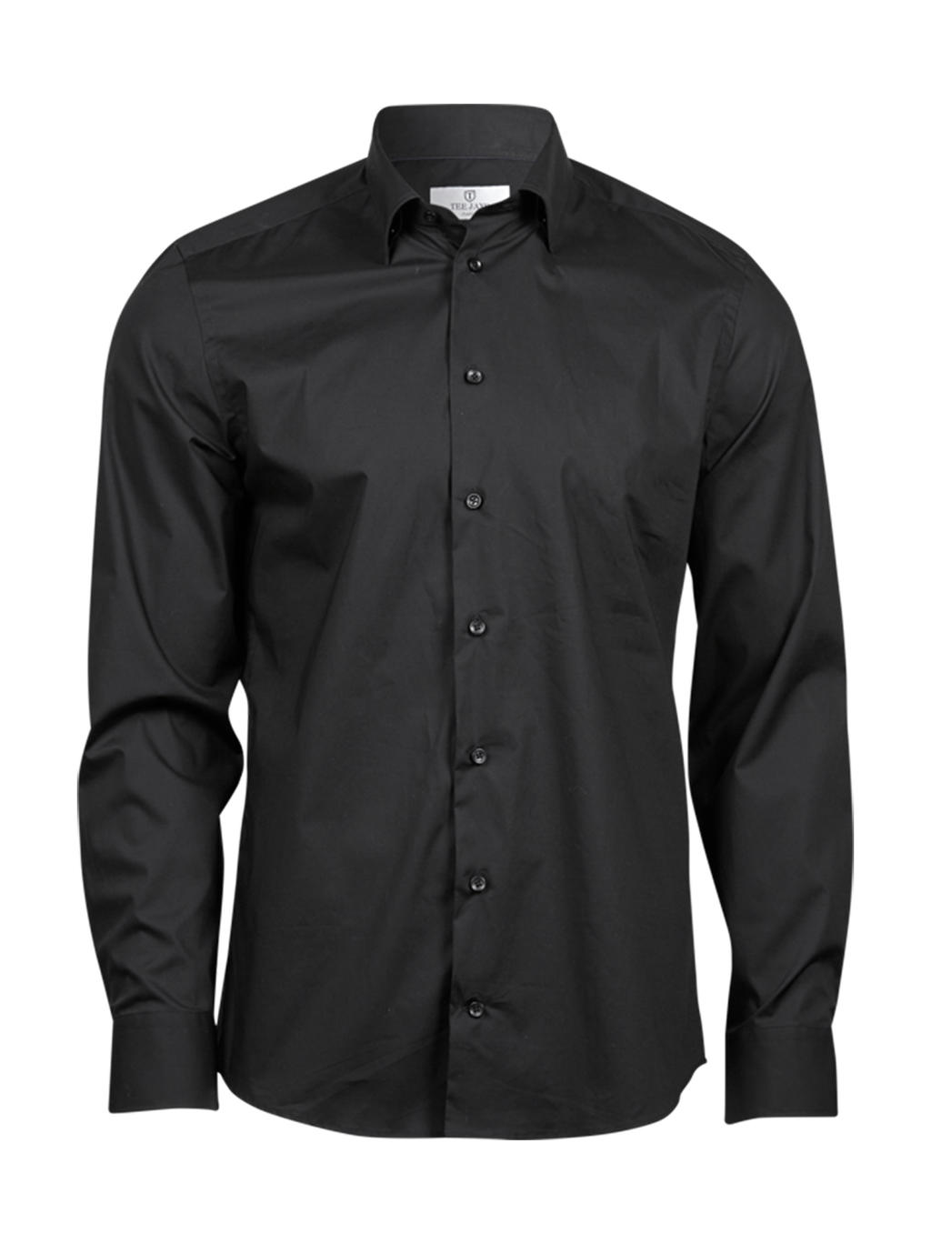  Stretch Luxury Shirt in Farbe Black