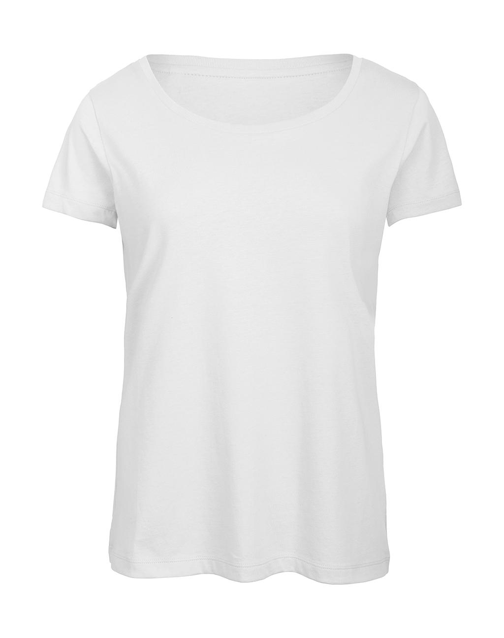 Triblend/women T-Shirt in Farbe White