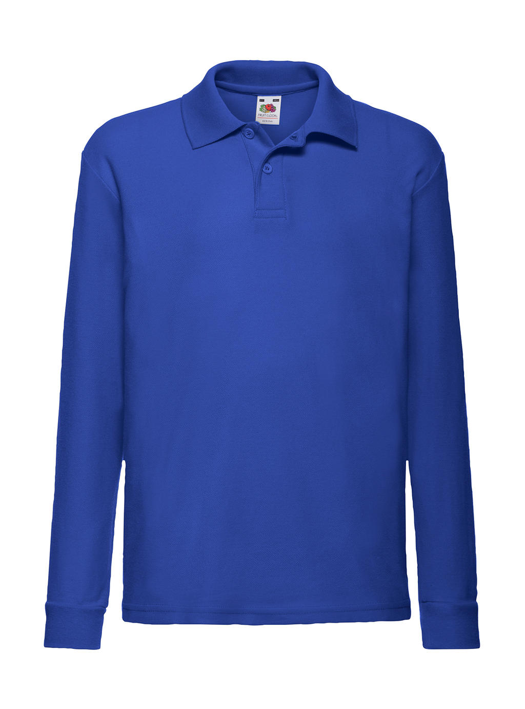  Kids 65/35 Long Sleeve Polo in Farbe Royal