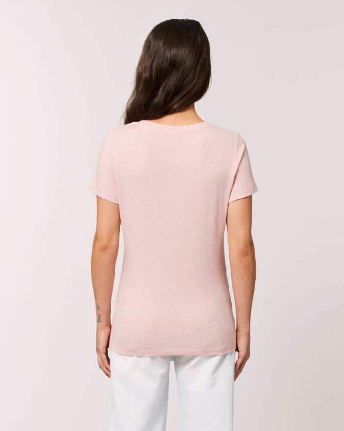 T-Shirt Stella Expresser in Farbe Cream Heather Pink