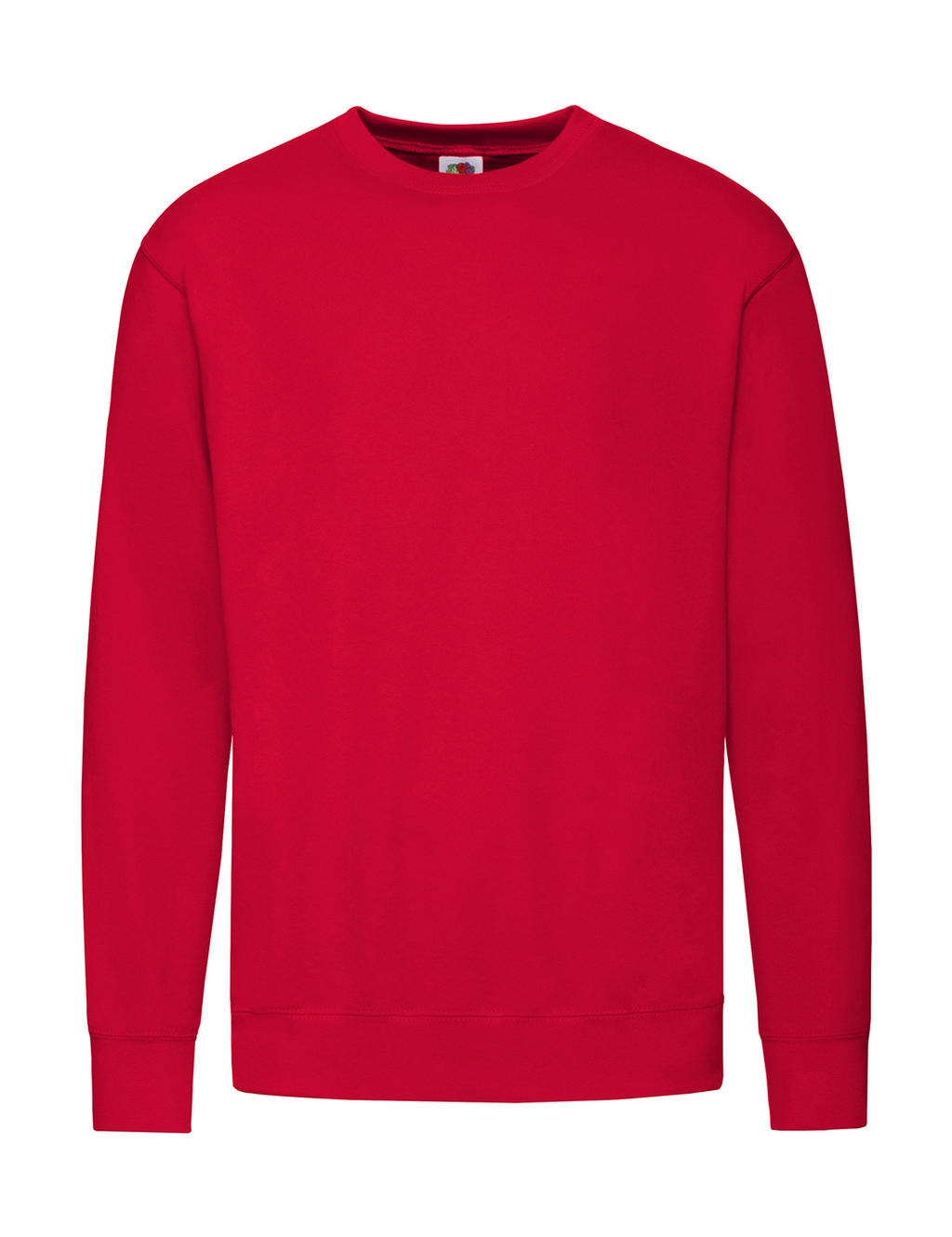  Lightweight Set-In Sweat in Farbe Red